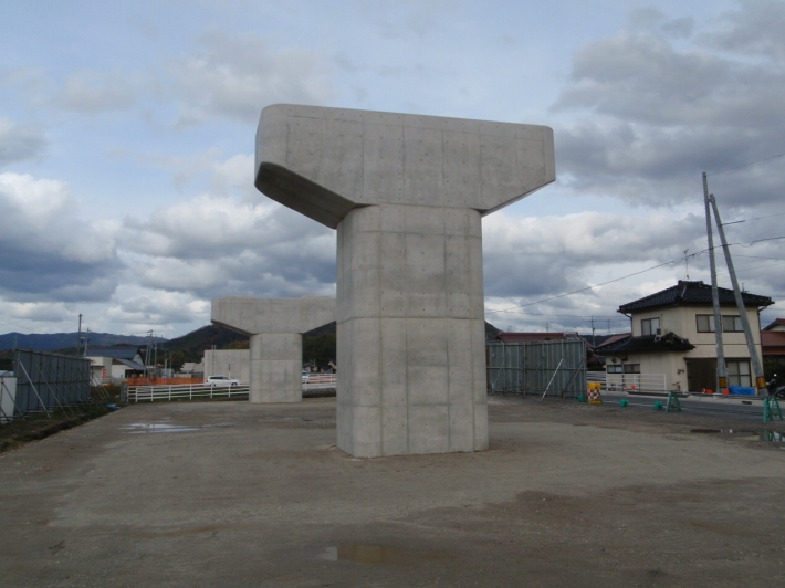 国道485号(松江第五大橋道路) 改築(改良)工事東津田工区第9期の写真