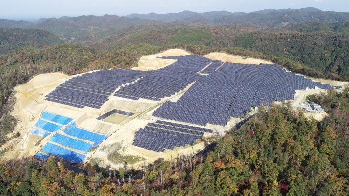 三瓶第１・第２発電所建設工事の写真
