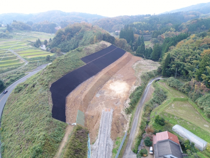 松江木次線(東忌部工区)総合交付金(改築)第6期工事（経済対策）の写真